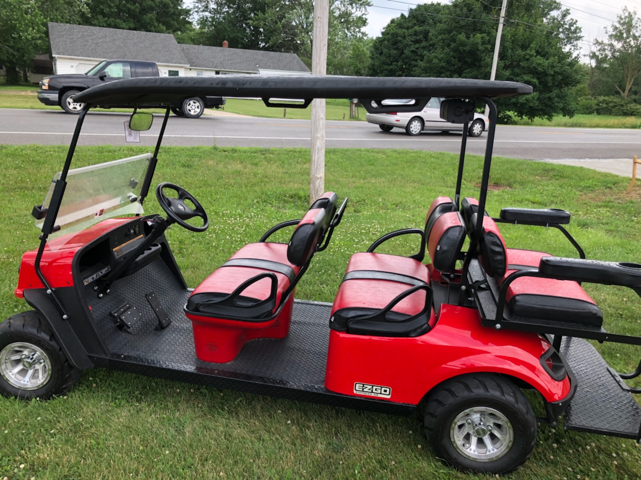 Our golf cart fleet in Braselton